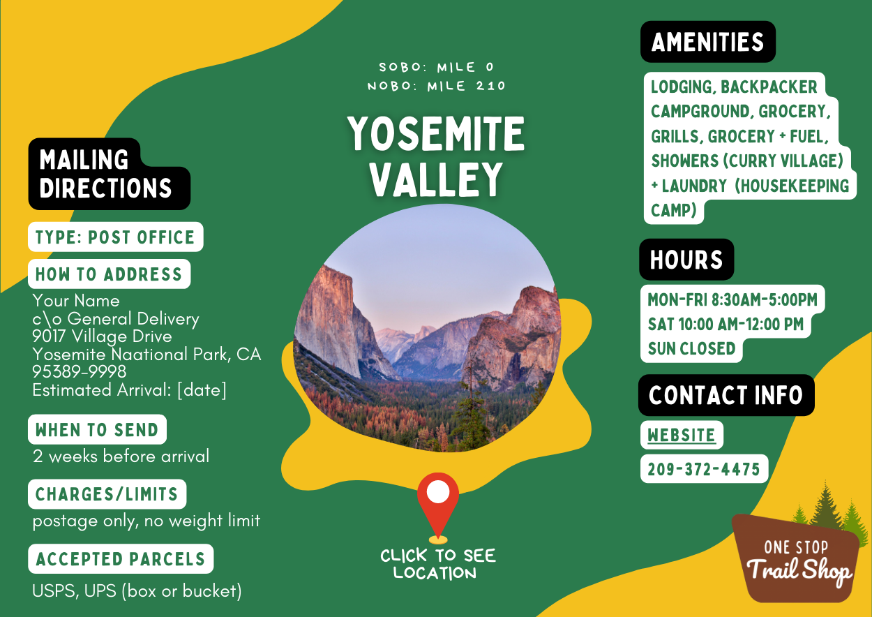 John Muir Trail Resupply Points Guide